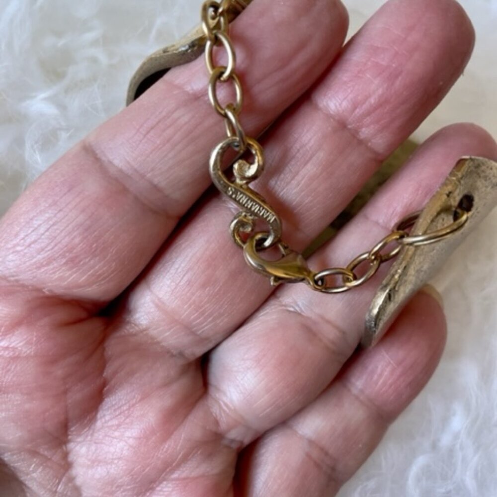 Crystal Bee Cuff Bracelet w/ clasp - Picture 6 of 8